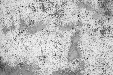 白色金属壁纹理背景与划痕和裂缝