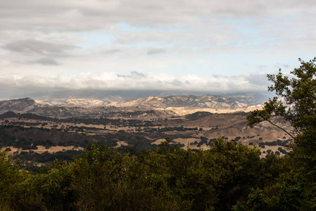 vista point 在 santa ynez valley, california, usa