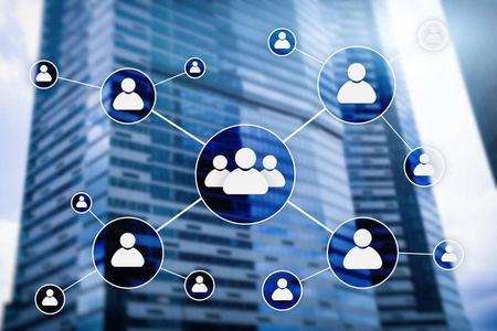 商务管理背景图片