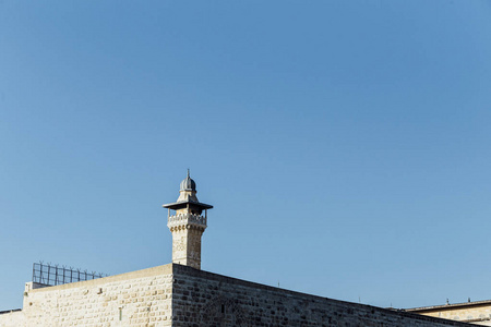 耶路撒冷西墙观阿克萨清真寺和耶路撒冷考古公园以色列中东