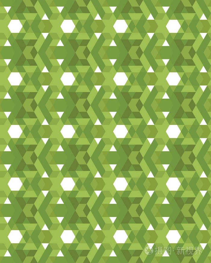 无缝彩色几何多边形图案设计包装印刷封面包装纸内部