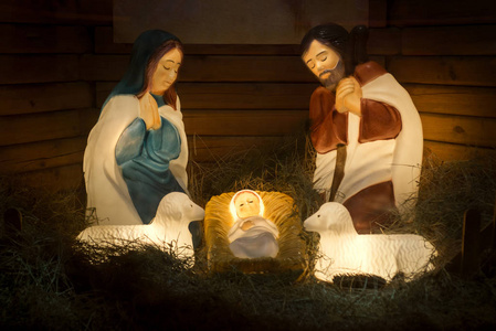 教堂耶稣诞生的圣母玛利亚图片