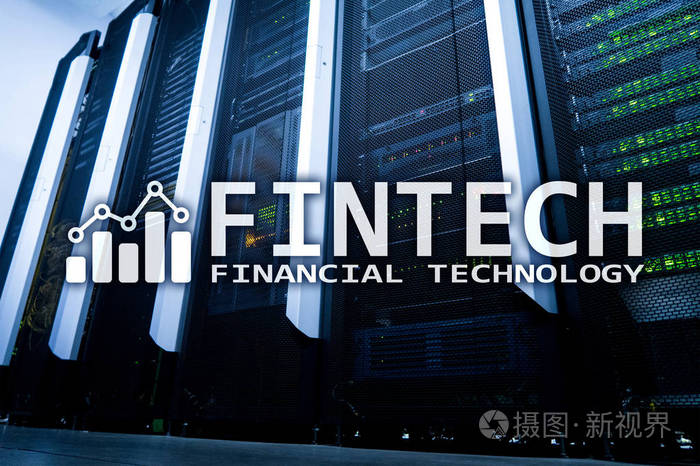 金融科技金融技术。 业务解决方案和软件开发