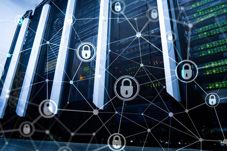 现代服务器机房背景下的网络安全信息隐私数据保护概念.