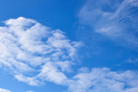 美丽的云彩,蓝天背景,蓝天和白云小云.照片