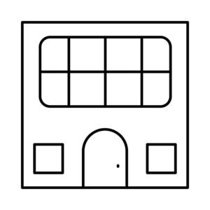 房屋住宅建筑矢量图