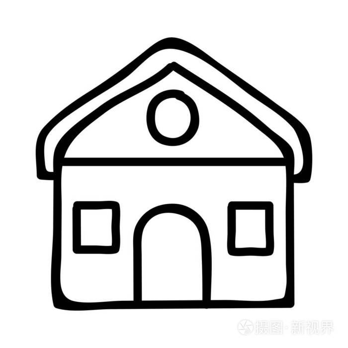 房屋公寓建筑矢量图插画-正版商用图片16m2el-摄图新视界