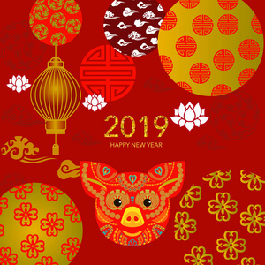 2019年中国新年剪纸