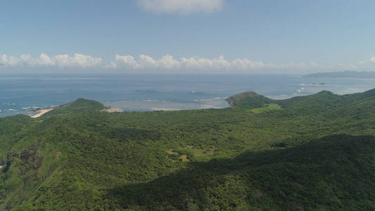 帕劳岛沿岸。菲律宾