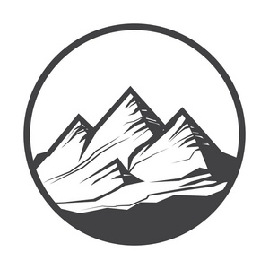山的冒险徽章图片-山的冒险徽章素材-山的冒险徽章插画-摄图新视界