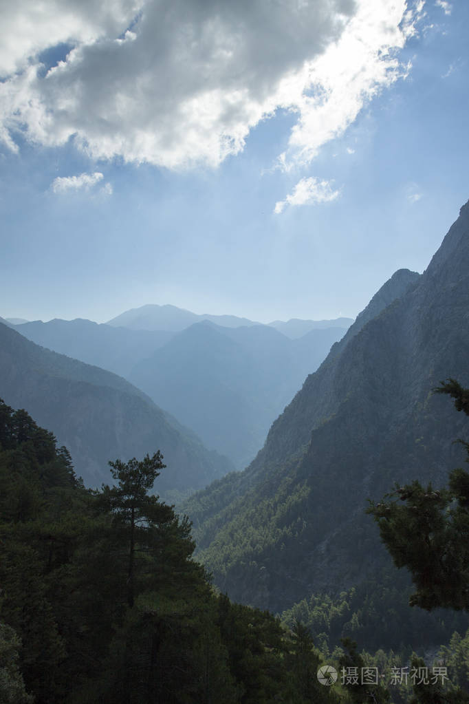 观山空.克里特岛,希腊.