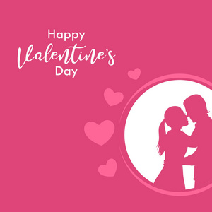 s day greeting design vector illustration with romantic couple s