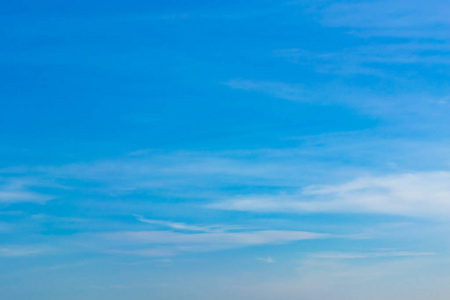 天空蓝色背景视图照片