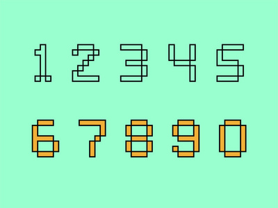 像素位图矢量数字(活笔画路径)照片