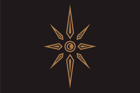 符号上的主题照明符号共济会标志都看到眼睛神秘的炼金术神秘的神秘