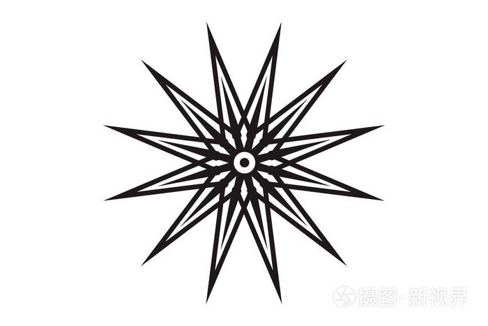 太阳矢量几何设计