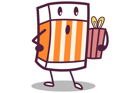 橡皮擦卡通图片