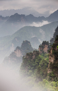 中国张家界阿凡达山