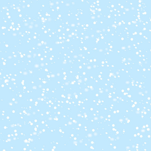 降雪背景。 有降雪的假日景观。 矢量图。 冬天下雪的天空。 每股收益10。