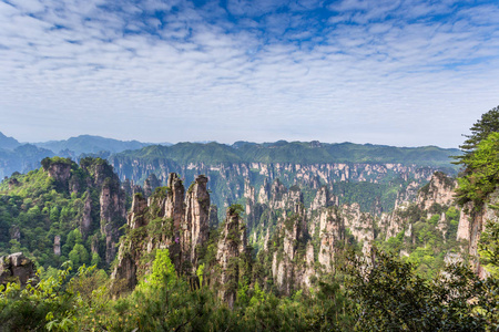 中国张家界阿凡达山