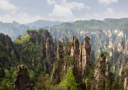 中国张家界阿凡达山