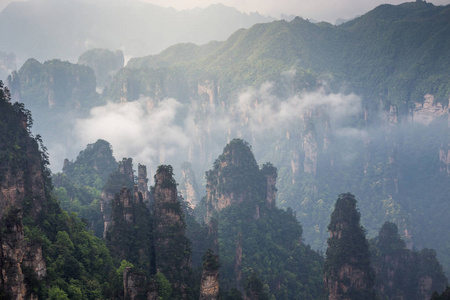 中国张家界山