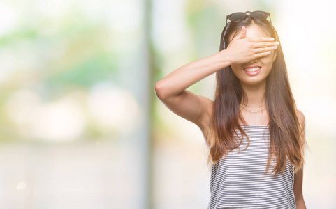 盲目的概念.照片