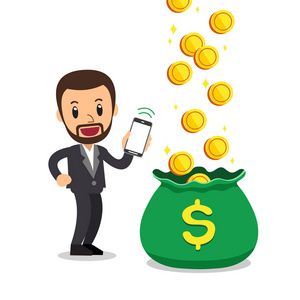 手机赚钱钱图片