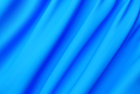 抽象矢量纹理，蓝色丝绸