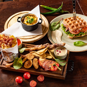 比利时炸薯条图片