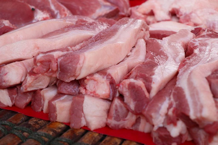 猪肉市场图片