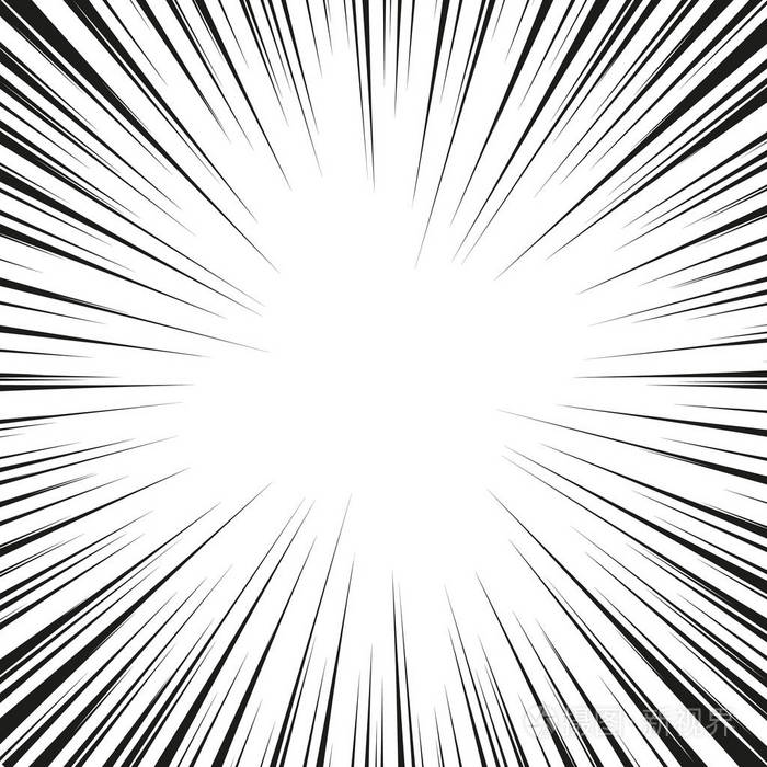 漫画书速度水平线背景