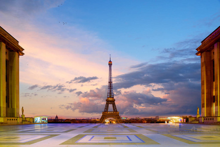 法国巴黎的特拉卡德罗广场