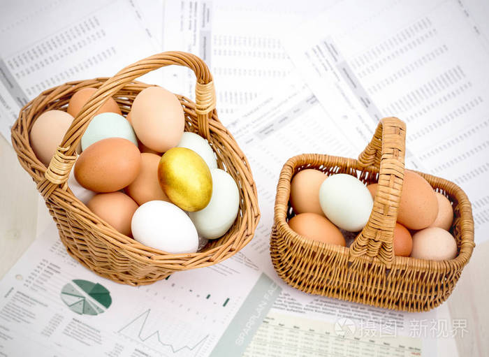 有鸡蛋的两个篮子最小化投资风险