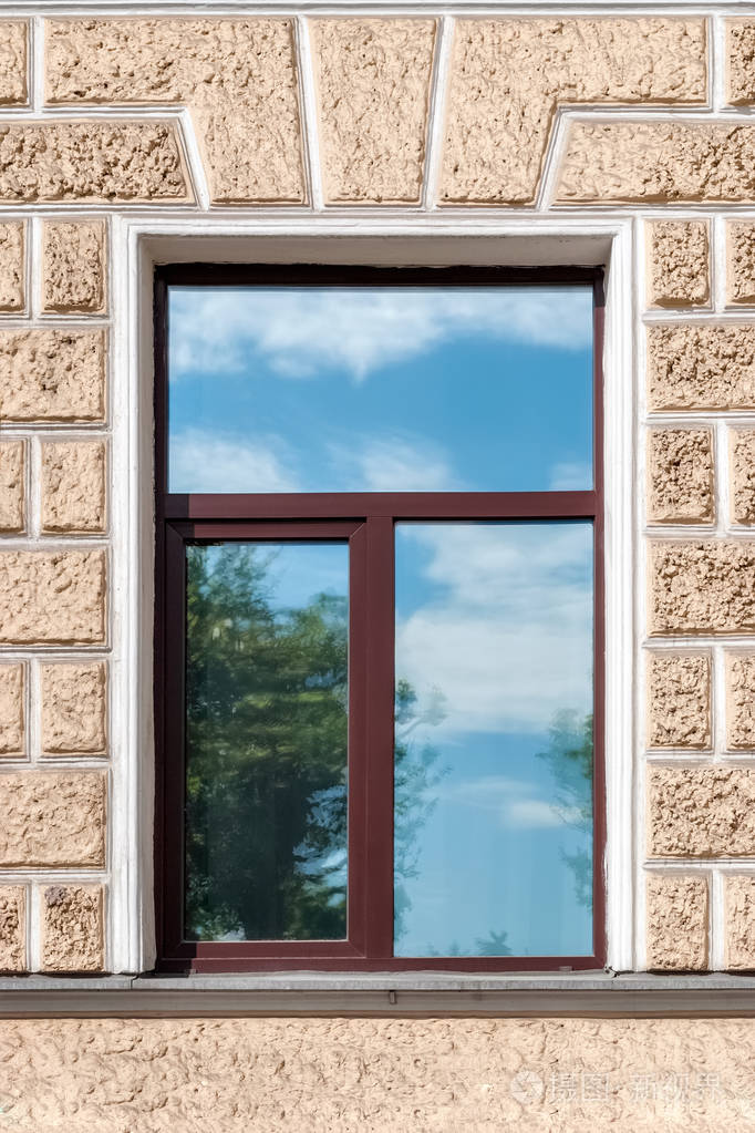 从圣彼得堡的一系列窗户.