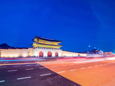 韩国首尔市京博公宫地标建筑