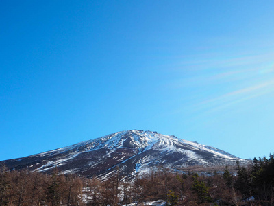 mt. 富士日本第五站雪景。