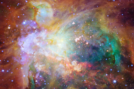 美丽无尽宇宙中的星云.对壁纸和印刷品来说太棒了.