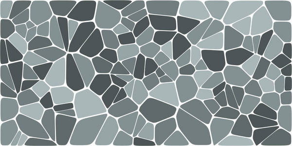 不规则细胞背景模式. 二维几何形状网格. 长宽比21照片