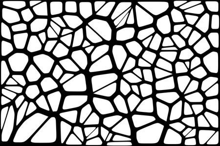 不规则细胞背景模式. 二维几何形状网格. 长宽比2:1照片