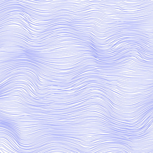 蓝色波浪条纹背景。 粗线纹理图案