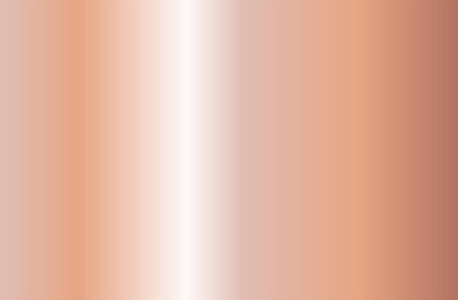 逼真的玫瑰金梯度纹理。 闪亮的金色粉红色金属箔梯度。 矢量插图