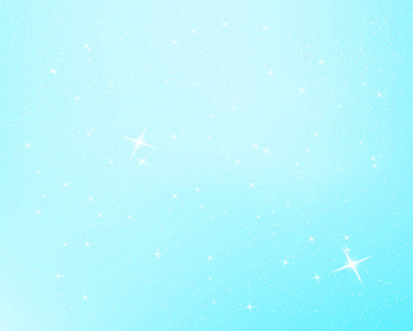 下着雪。 蓝天上有星星和云彩。 闪耀星空背景。 带有雪花的矢量插图。 冬天下雪的天空。 每股收益10。