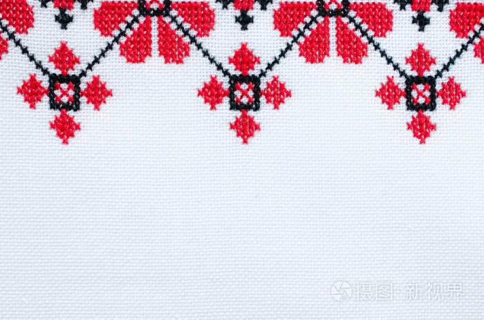 民族纹理的设计.十字绣图案工艺刺绣.背景与刺绣.几何民间装饰.