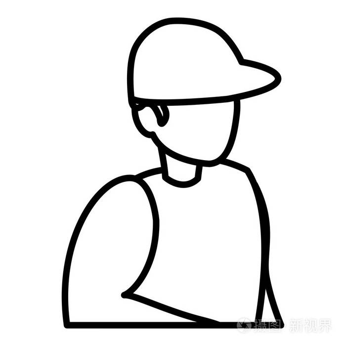 年轻人塑造性格插画-正版商用图片16u5at-摄图新视界