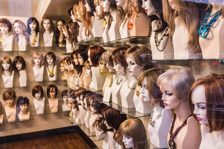 假发店图片