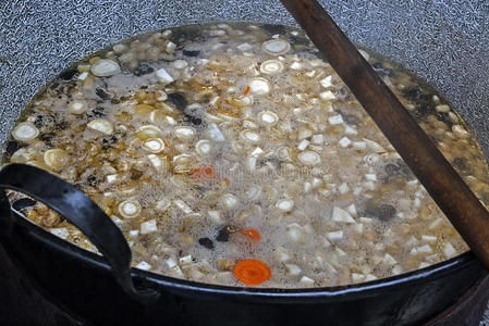 大锅豆汤