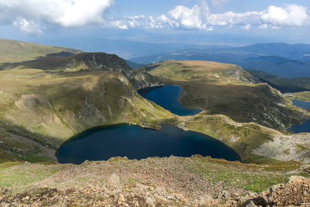 夏季观肾和眼湖，瑞拉山，7个rila湖，保加利亚