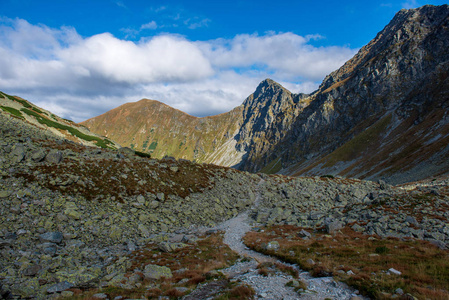 罗基塔特拉山旅游徒步旅行路线斯洛伐克