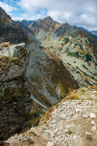 罗基塔特拉山旅游徒步旅行路线斯洛伐克